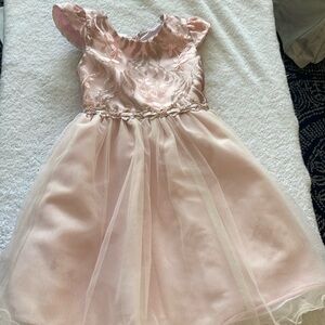 RARE EDITIONS Girls Size 6 pink Dress